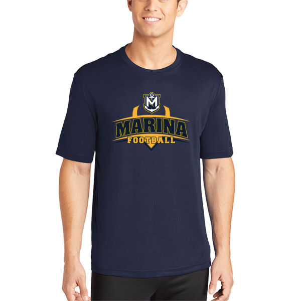 Marina Football - Navy PosiCharge Competitor Tee Thumbnail