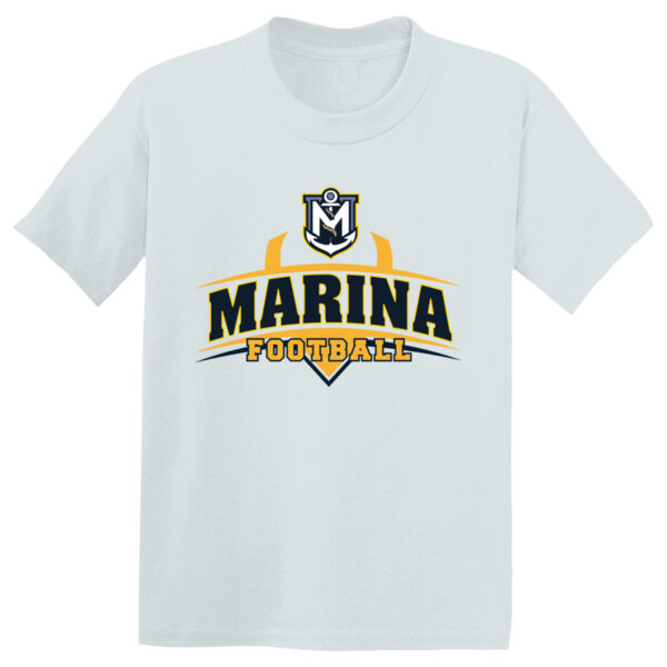 Marina Football - White Youth PosiCharge Competitor Tee Thumbnail