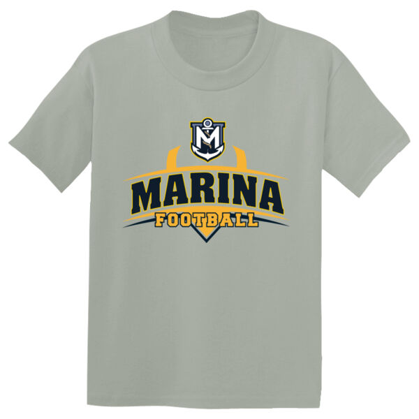 Marina Football - Grey Youth PosiCharge Competitor Tee Thumbnail